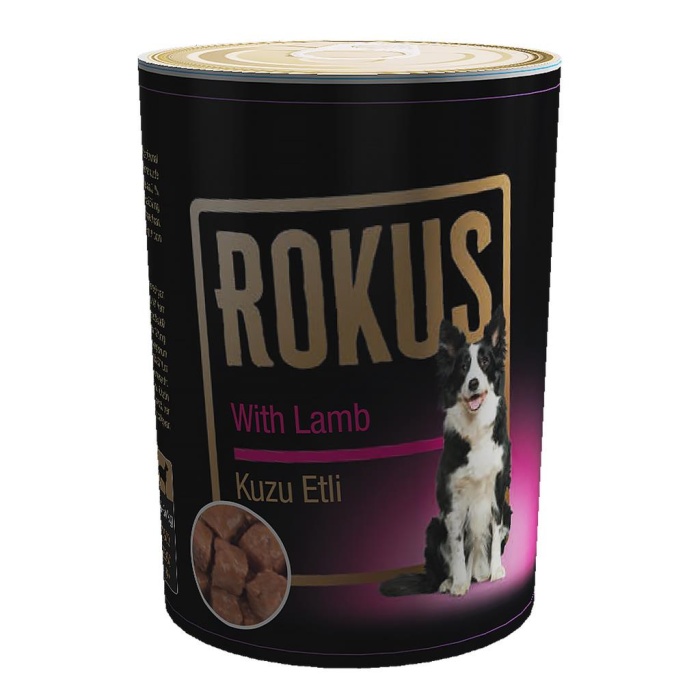 Rokus Kuzu Etli Köpek Konservesi 410gr