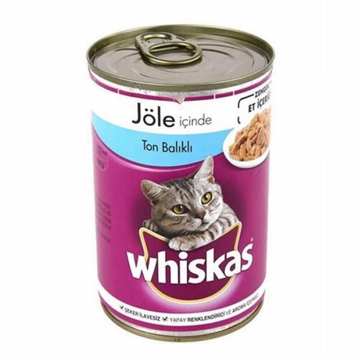 Whiskas Gravy Soslu Ton Balıklı Yetişkin Kedi Konservesi 400 Gr