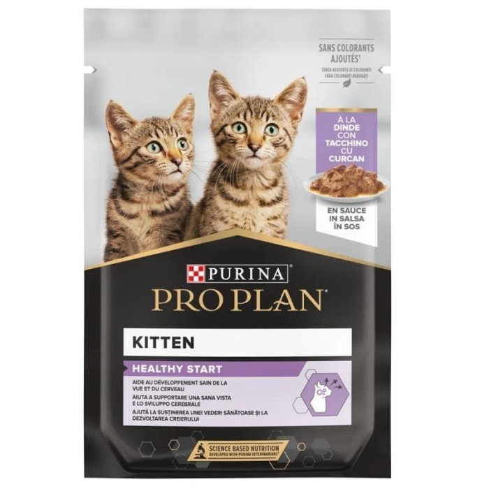 Pro Plan Kitten Pouch Hindili Yavru Kedi Konservesi 85 Gr