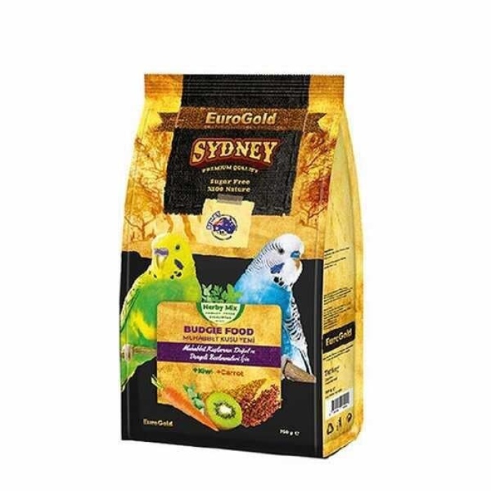 EuroGold World Sydney Muhabbet Kuşu Yemi 750 Gr