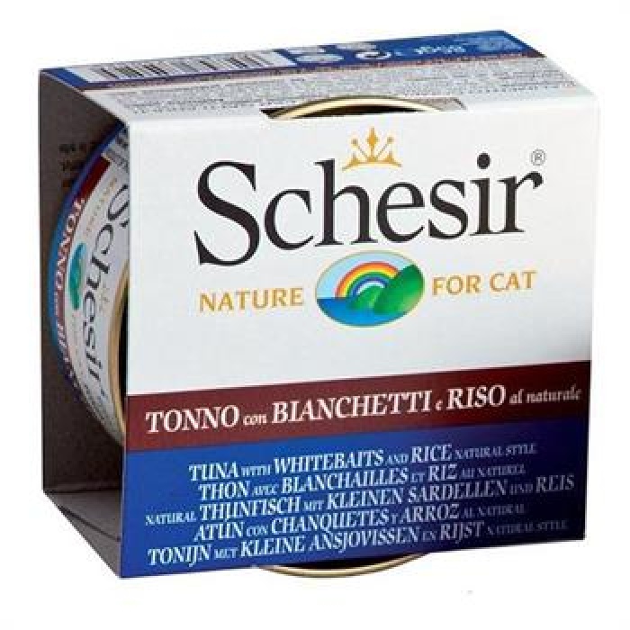 Schesir Ton ve Ringa Balıklı Yetişkin Kedi Konservesi 85 Gr