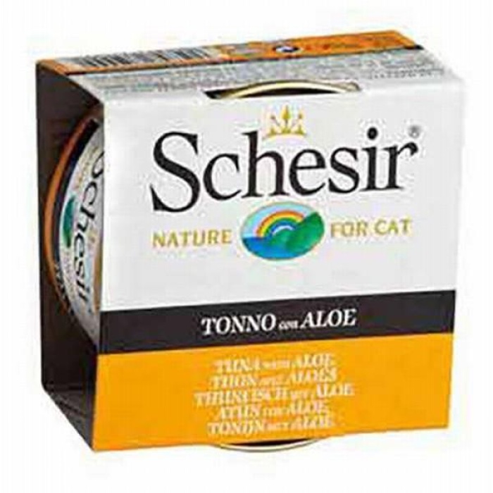 Schesir Ton Balıklı ve Aloe Veralı Jelly Yetişkin Kedi Konservesi 85 Gr