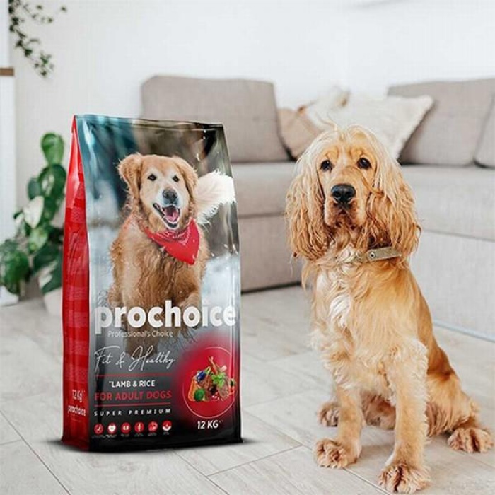 Pro Choice Fit Healthy Kuzulu ve Pirinçli Yetişkin Köpek Maması 12 Kg