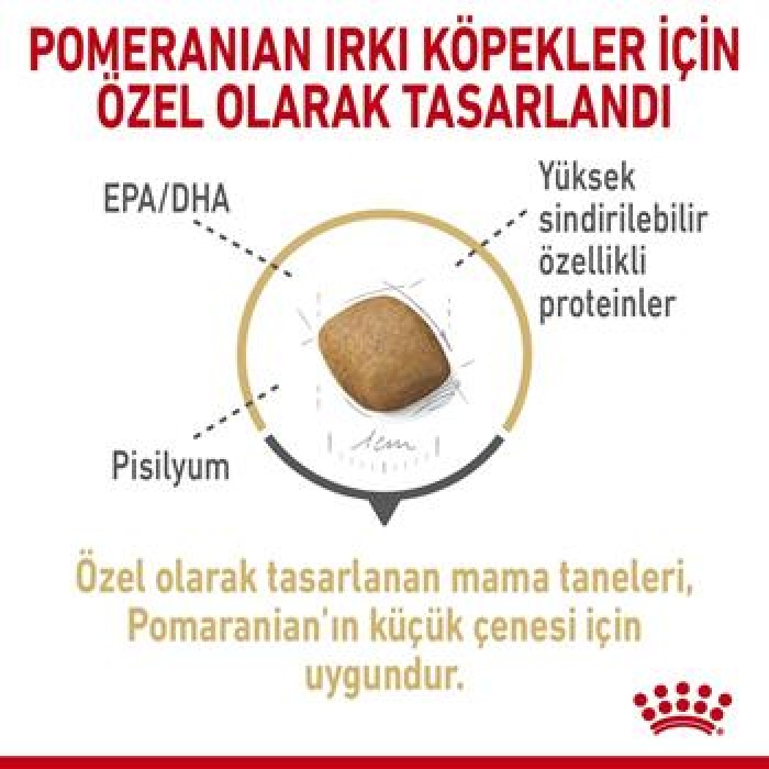 Royal Canin Pomeranian Adult Yetişkin Köpek Maması 1,5 Kg