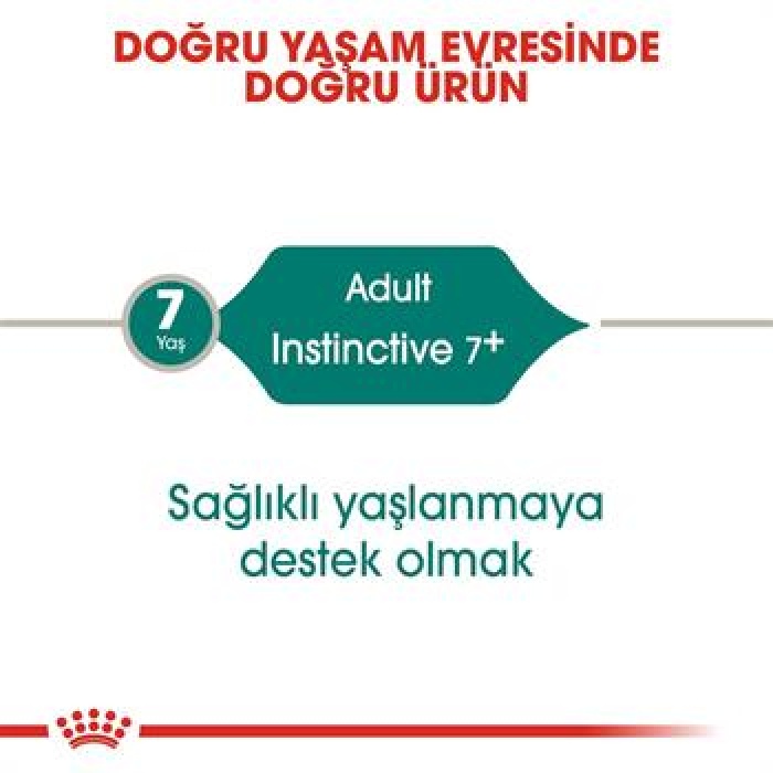 Royal Canin İnstinctive 7+ Gravy Pouch Yaşlı Kedi Konservesi 85 Gr