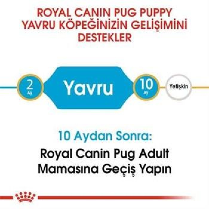 Royal Canin Pug Puppy Yavru Köpek Maması 1,5 Kg