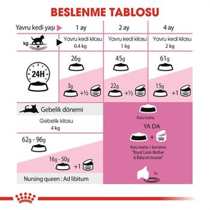 Royal Canin Mother & Babycat Yavru Kedi Maması 4 Kg