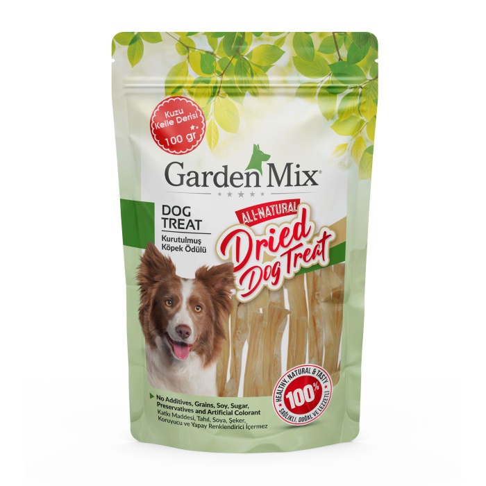 Garden Mix Kurutulmuş Kuzu Kelle Derisi 100 Gr