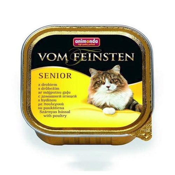 Animonda Vom Feinsten Senior Kümes Hayvanlı Yaşlı Kedi Konservesi 100 Gr