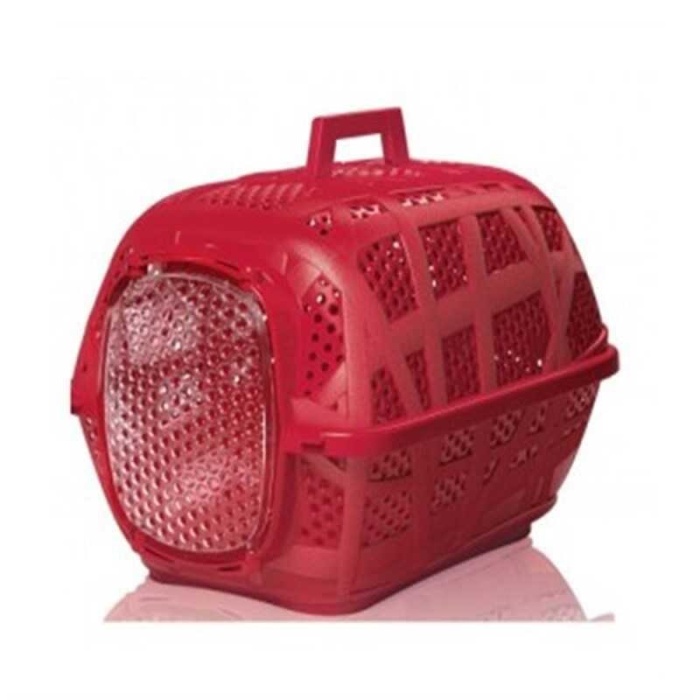 İmac Carry Sport Kedi ve Küçük Irk Köpek Taşıma Kabı 48,5x34x32 Cm Kırmızı