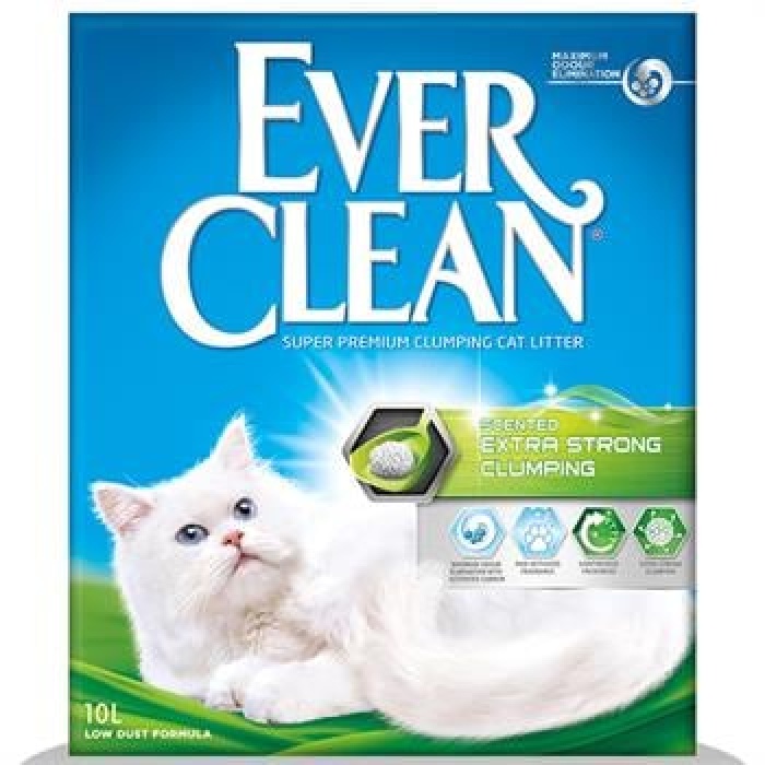 Ever Clean Extra Strong Clumping Kokulu Topaklanan Kedi Kumu 10 Lt