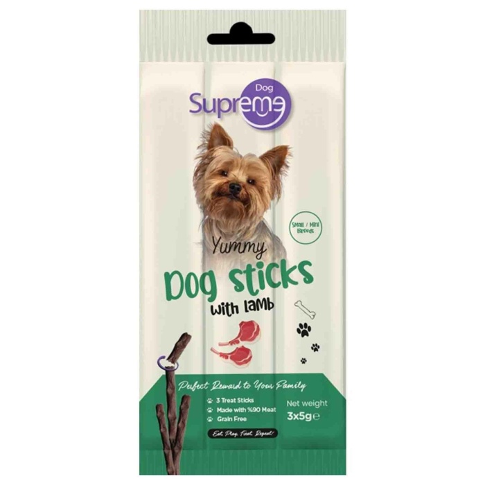 Supreme Dog Sticks Kuzulu Yetişkin Köpek Ödül Çubuğu 3x5 Gr