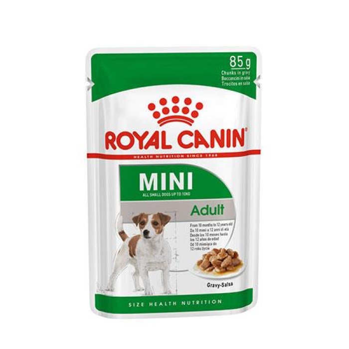 Royal Canin Mini Adult Pouch Yetişkin Köpek Konservesi 6 Adet 85 Gr