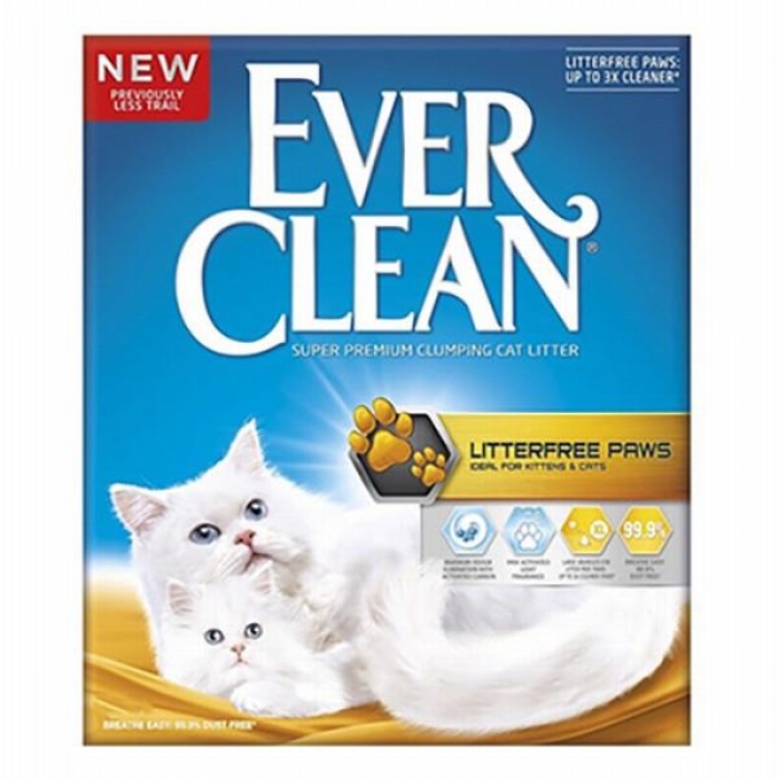 Ever Clean Litterfree Paws Patilere Yapışmayan Topaklanan Kedi Kumu 10 Lt