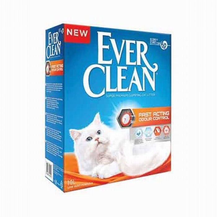 Ever Clean Fast Acting Kokulu Topaklanan Kedi Kumu 10 Lt