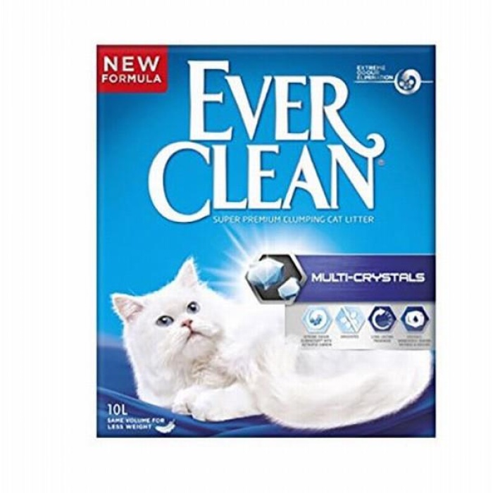 Ever Clean Multi Crystals Kokusuz Topaklanan Kedi Kumu 10 Lt