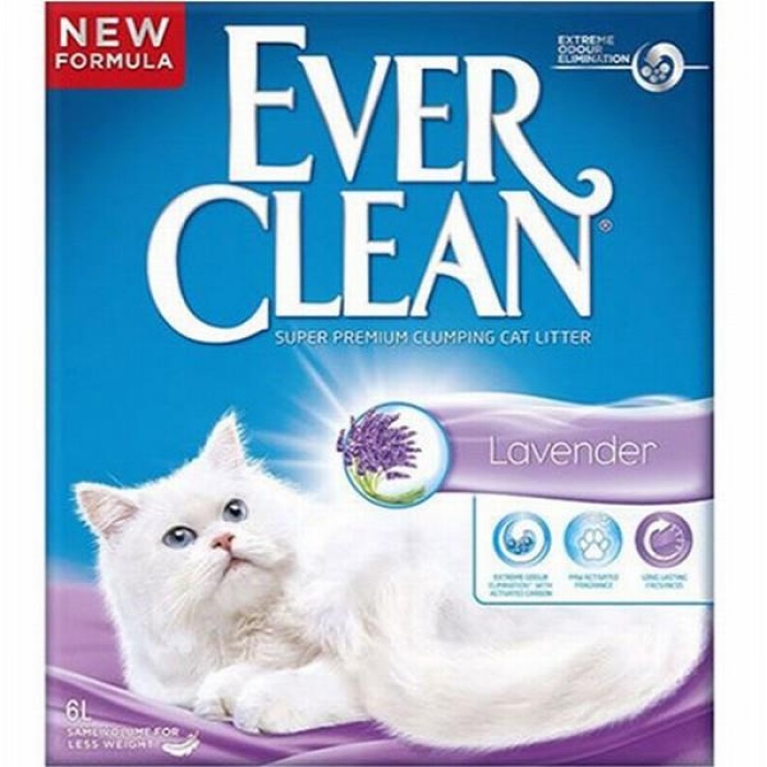 Ever Clean Levander Lavanta Kokulu Topaklanan Kedi Kumu 2x10 Lt