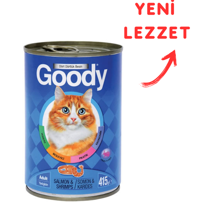 Goody Somonlu Yetişkin Kedi Konservesi 400 Gr