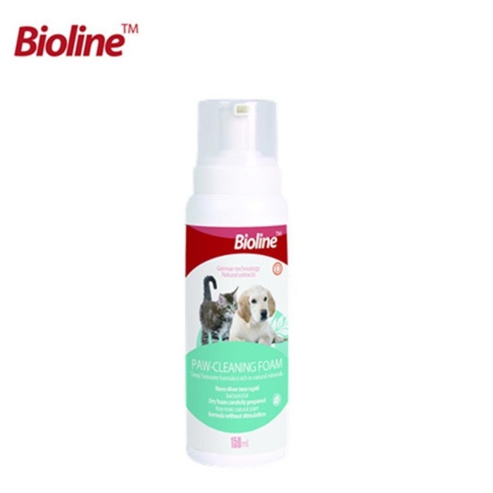 Bioline Kedi ve Köpek Pati Temizleme Köpüğü 150 Ml