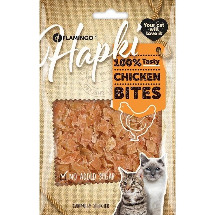 Flamingo Chicken Bites Tavuk Parçaları Kedi Ödülü 85 Gr