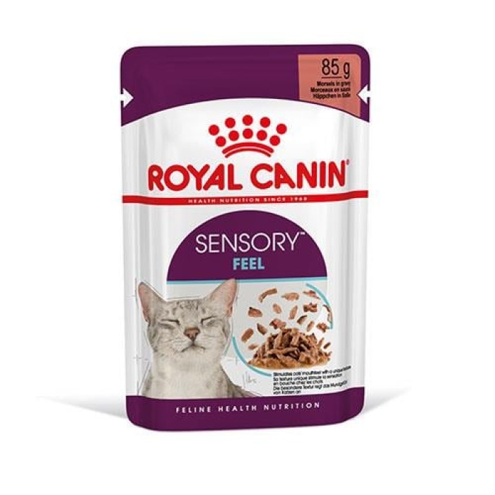 Royal Canin Sensory Feel in Gravy Adult Yetişkin Kedi Konservesi 85 Gr