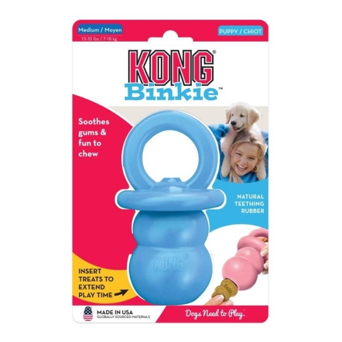 Kong Puppy Yavru Köpek Diş Kaşıma Emzik M 13,5cm