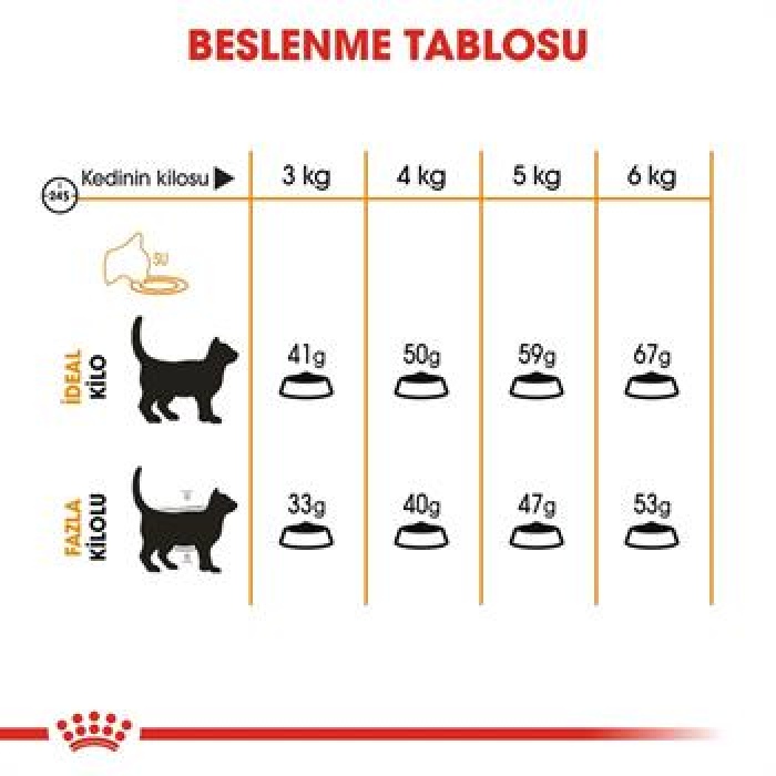 Royal Canin Hair Skin Adult Hassas Tüy Sağlığı Yetişkin Kedi Maması 4 Kg