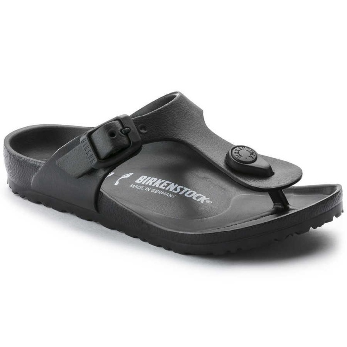 birkenstock 128423 - BLACK GIZEH KIDS EVA ÇOCUK TERLİK