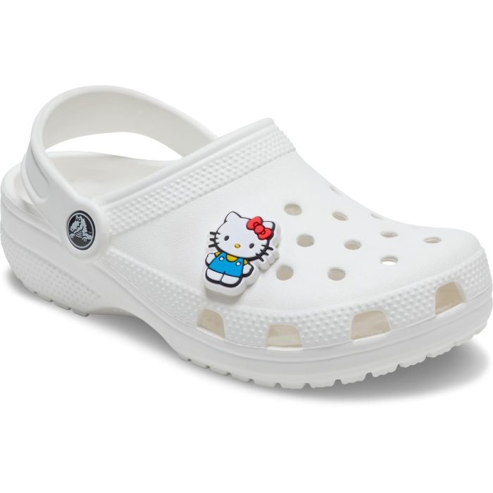 crocs 10012838-1 HELLO KITTY WAVING JIBBITS CROCS SÜS TOKA