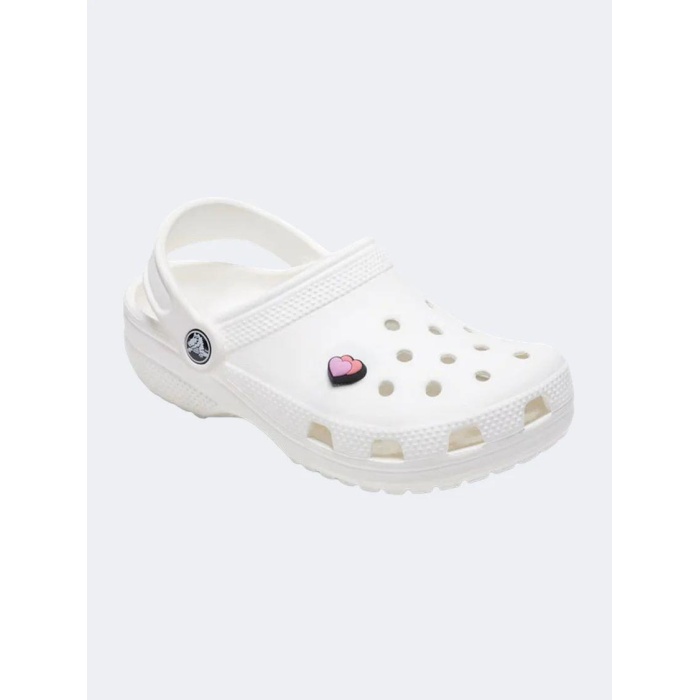 crocs 10013531-1 TINY DOUBLE HEART JIBBITS TOKA