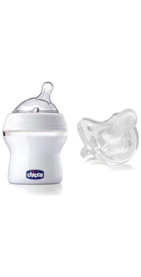 Chicco Natural Feeling Biberon 150 ml + Physio Soft Silikon Emzik Avantaj Paket