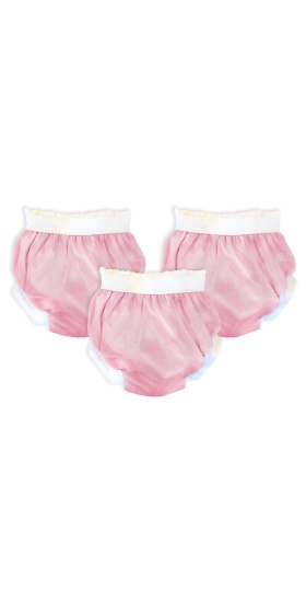 Pierre Cardin 3lü Alıştırma Külodu 16-22kg - Pembe