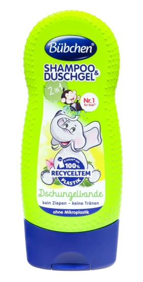 Bübchen Çocuk Şampuan&Duş Jeli 2 in 1 Dschungelbande 230 ml