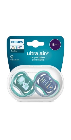 Philips Avent Ultra Air Emzik +18 Ay 2li Erkek SCF349/18