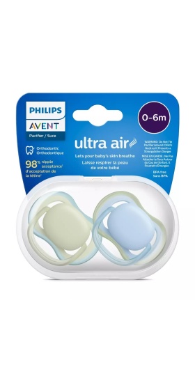 Philips Avent Ultra Air Emzik 0-6 Ay 2li SCF085/21