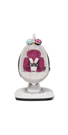 4Moms Mamaroo 5.0 Çift Yönlü Yenidoğan Destek Pedi Maroon Plus