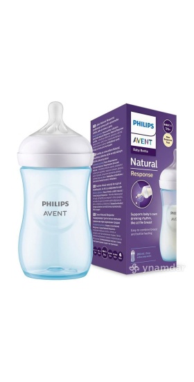 Philips Avent Natural Response PP Pembe Biberon 1+ Ay 260 ml SCY903/11