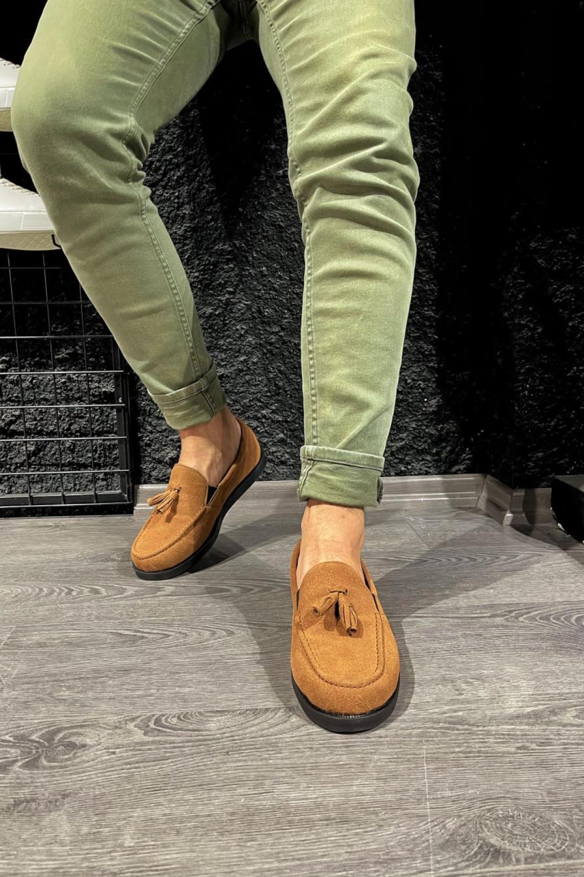 Loafer Erkek Ayakkabı 007 Taba