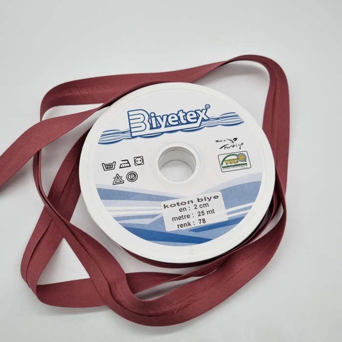 Biyetex Koton Biye - 078 No 3 Cm - 25 Metre