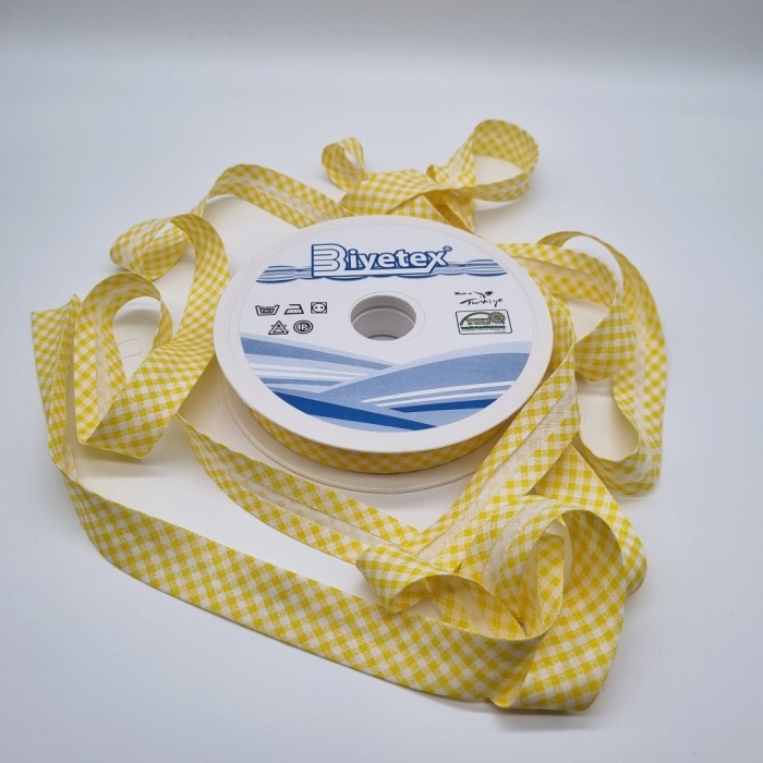 -  Puantiyeler Biye - 2 Cm Sarı Biyetex