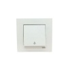 VİKO ÇERÇEVELİ KARRE LIGHT ANAHTAR 9096 0703*10X10