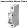 SIEMENS B32 SİGORTA*12X10