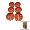 (      ) MESA CLAYART ( 6PCS ) ( KUTULU ) MİNİ KAPAKSIZ GÜVEÇ KABI*12=K