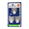 IVORY IVO-ASK-145 ( 3PCS ) ( AYICIK & METAL ) YAPIŞKAN ASKI*240