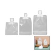 İBİCO ( 3 BOY ) SEYAHAT SIVI SABUNLUK ( 30-50-100 ML ) ( PVC POŞET & KAPAKLI )*10X50