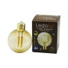 LEDOLET G-95 ( 4W & E27 ) ( GOLD COLOR ) FLAMENT RUSTİK AMPUL ( 400LUMEN & 2200K ) (KIRILMAZ GÖVDE)*80