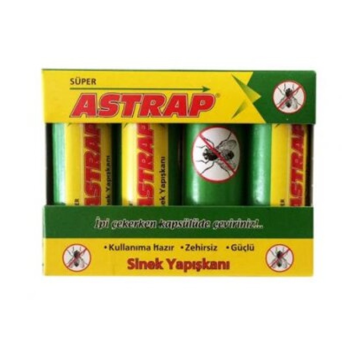 ASTRAP İYİ 4PCS KAPSÜL SİNEK YAPIŞKANI*24X12