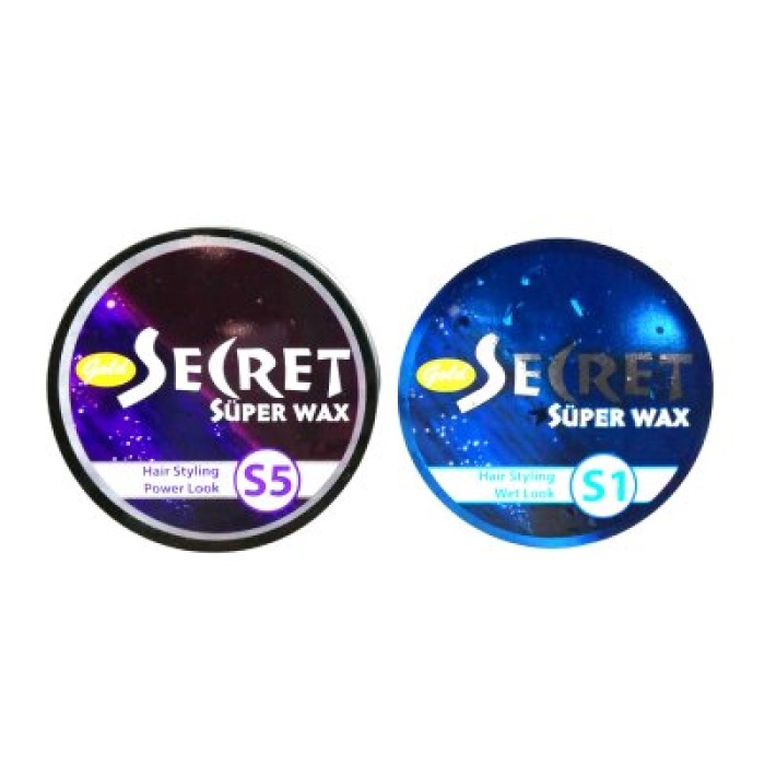 GOLD SECRET S1-2-3-4-5-6 SÜPER WAX SAÇ ŞEKİL KREMİ 150ML*48X1