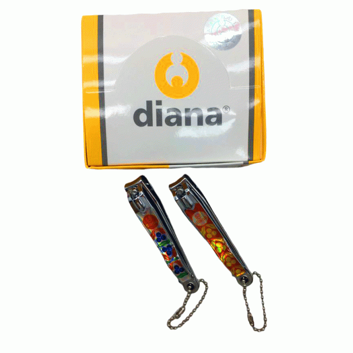 DİANA D-1004 ( BÜYÜK RENKLİ ) TIRNAK MAKASI*12X50