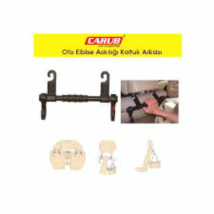 CARUB BR-0606 OTO ELBİSE ASKILIK KOLTUK ARKASI*40